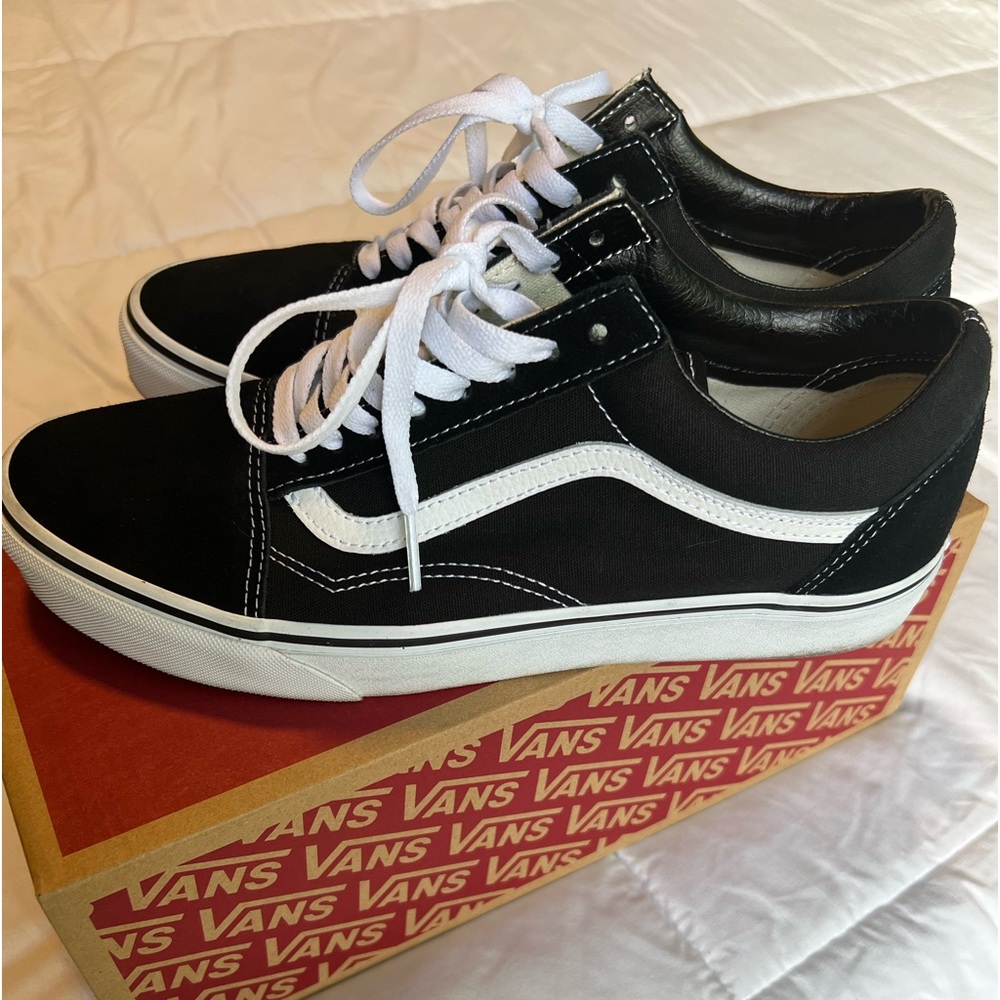 Vans size 10 worn once